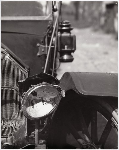 Close-up of a Damaged Automobile Headlight by Charles Clement Holt